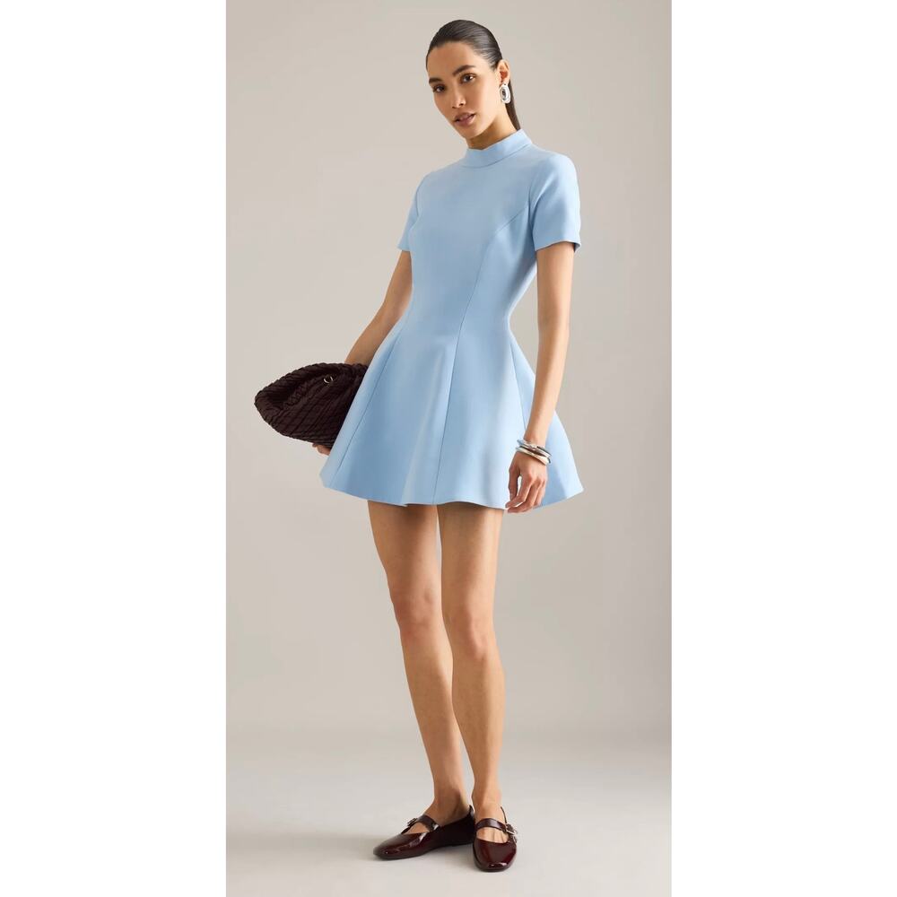Bardot Zephyra Soft Blue Collar Mini Dress - Size 4 (NEW with tags) - Picture 4 of 8